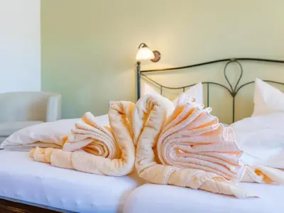 Ein Bett oder Betten in einem Zimmer der Unterkunft Vicky Apartment Large