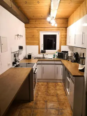 Küche/Küchenzeile in der Unterkunft Alpen Chalet Bramberg