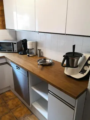 Küche/Küchenzeile in der Unterkunft Alpen Chalet Bramberg