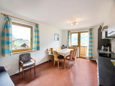 Küche/Küchenzeile in der Unterkunft Apartment Kaltenbach near Ski Paradise