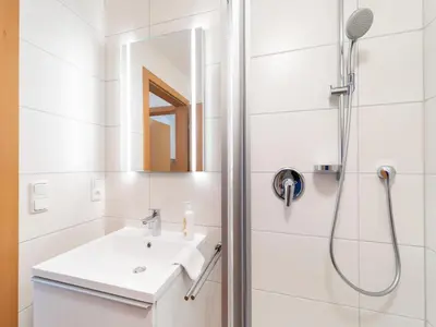 Ein Badezimmer in der Unterkunft Apartment in Hollersbach near Ski Lift
