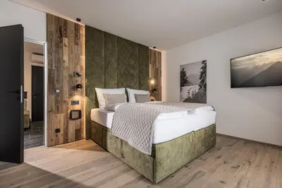 Ein Bett oder Betten in einem Zimmer der Unterkunft Perfect Lodgings Wiesing