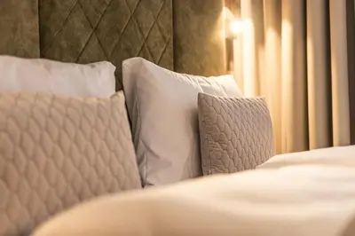 Ein Bett oder Betten in einem Zimmer der Unterkunft Perfect Lodgings Wiesing