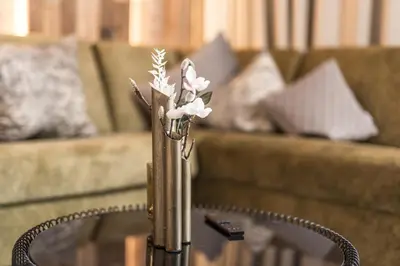 Ein Sitzbereich in der Unterkunft Perfect Lodgings Wiesing