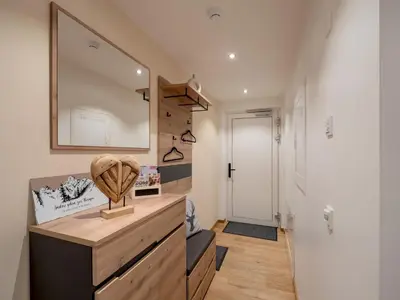 Küche/Küchenzeile in der Unterkunft Ferienwohnung 