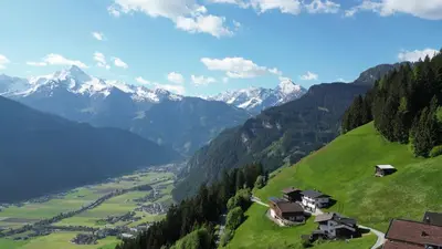 Naturlandschaft in der Nähe des Aparthotels