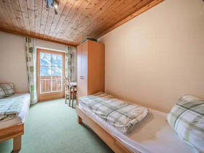 Ein Bett oder Betten in einem Zimmer der Unterkunft Brandtner Bauer