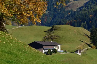Naturlandschaft in der Nähe der Ferienwohnung