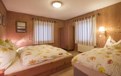 Ein Bett oder Betten in einem Zimmer der Unterkunft 