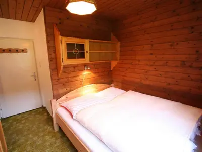 Ein Bett oder Betten in einem Zimmer der Unterkunft Chalet in Hopfgarten near Ski Lift