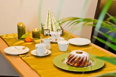 Essen in der Ferienwohnung oder in der Nähe