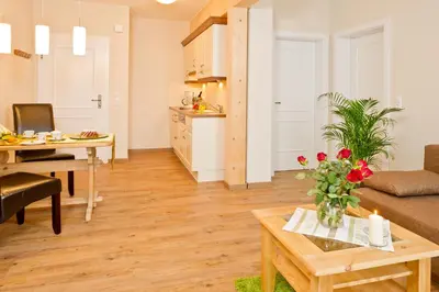Küche/Küchenzeile in der Unterkunft Landhaus Montana