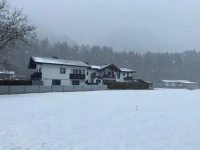 Apartment in der Au im Winter