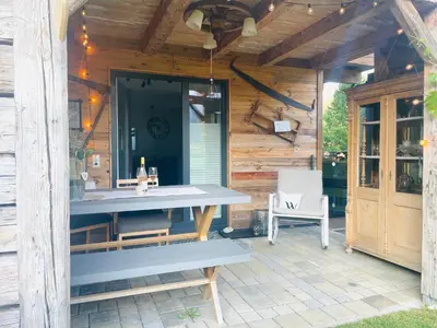 Ein Patio oder anderer Außenbereich in der Unterkunft Apartment WEITBLICK
