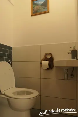 Ein Badezimmer in der Unterkunft Ferienwohnung Auf Niedersehen - 8 Personen - Kitzbüheler Alpen - Höhe Tauern NP