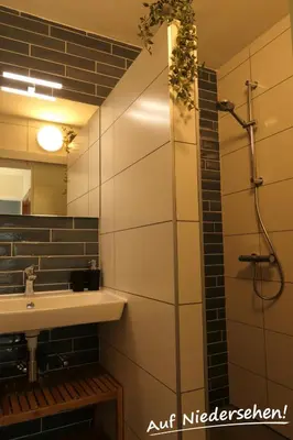 Ein Badezimmer in der Unterkunft Ferienwohnung Auf Niedersehen - 8 Personen - Kitzbüheler Alpen - Höhe Tauern NP