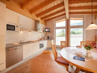 Küche/Küchenzeile in der Unterkunft Apartment Obetzhofer by Interhome