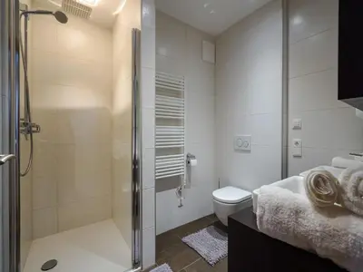 Ein Badezimmer in der Unterkunft Kitzb heler Alpenlodge Top A6 with private panoramic sauna