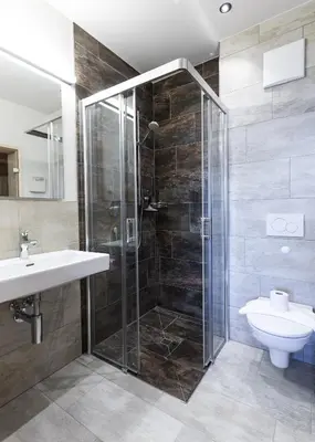 Ein Badezimmer in der Unterkunft Center Penthouse Hollersbach Top 10 by Alpina-Holiday