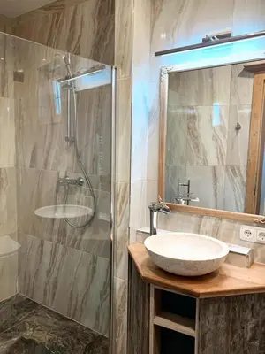 Ein Badezimmer in der Unterkunft Resort Hanni Deisenberger