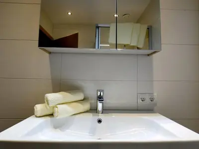 Ein Badezimmer in der Unterkunft Top holiday flat in Fügen near the ski area