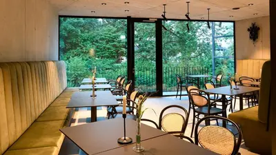 Ein Sitzbereich in der Unterkunft Lifestyle B&B by Phillip Sigwart