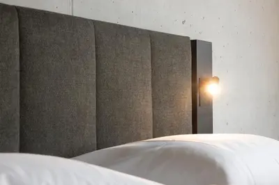 Ein Bett oder Betten in einem Zimmer der Unterkunft Lifestyle B&B by Phillip Sigwart