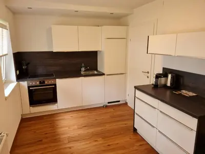 Küche/Küchenzeile in der Unterkunft Ferienwohnung Zauberwinkelweg mit Traum-Aussicht!