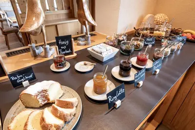 Essen in der Pension oder in der Nähe