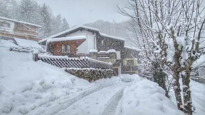 Haus Flora am Kaiser im Winter