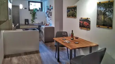 Küche/Küchenzeile in der Unterkunft Haus Flora am Kaiser