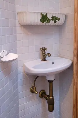 Ein Badezimmer in der Unterkunft City Apartment Hornblick