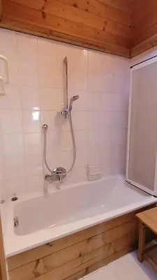 Ein Badezimmer in der Unterkunft City Apartment Hornblick
