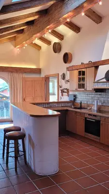 Küche/Küchenzeile in der Unterkunft City Apartment Hornblick