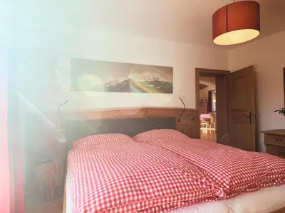 Ein Bett oder Betten in einem Zimmer der Unterkunft Appartements Skida