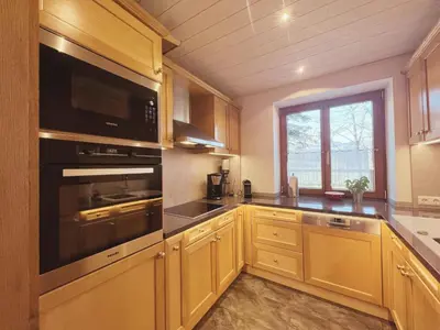 Küche/Küchenzeile in der Unterkunft Appartements Skida