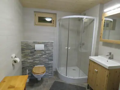 Ein Badezimmer in der Unterkunft Braunhof Apartments