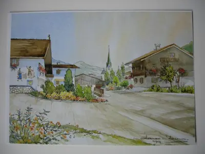 Grundriss der Unterkunft Appartements Jochum