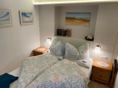 Ein Bett oder Betten in einem Zimmer der Unterkunft Appartements Jochum