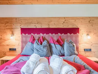 Ein Bett oder Betten in einem Zimmer der Unterkunft Strasshof