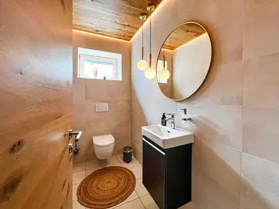 Ein Badezimmer in der Unterkunft Mid Mountain Apartment Tirol