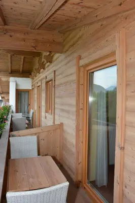Ein Balkon oder eine Terrasse in der Unterkunft Haus Panorama