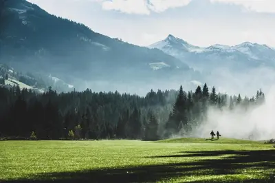 Naturlandschaft in der Nähe der Ferienwohnung
