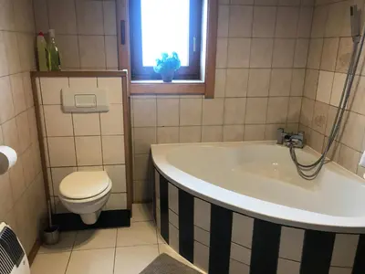 Ein Badezimmer in der Unterkunft The Farm