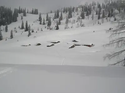 Gruberhof im Winter
