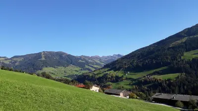 Naturlandschaft in der Nähe des Bauernhofs