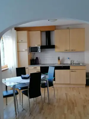 Küche/Küchenzeile in der Unterkunft Absolute Active Roulette Apartments Kirchberg