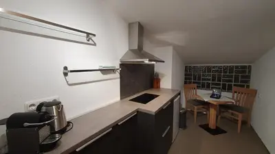 Küche/Küchenzeile in der Unterkunft Absolute Active Roulette Apartments Kirchberg
