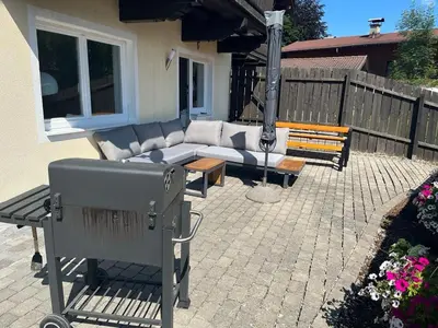 Ein Balkon oder eine Terrasse in der Unterkunft Alm'a Residence