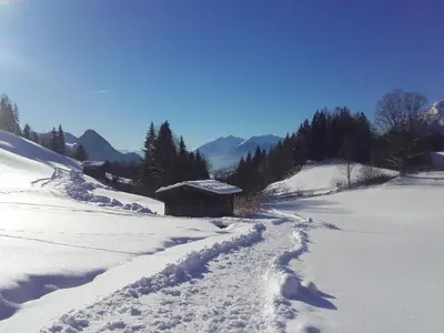 Naturlandschaft in der Nähe der Pension